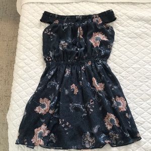 Off the shoulder floral dress